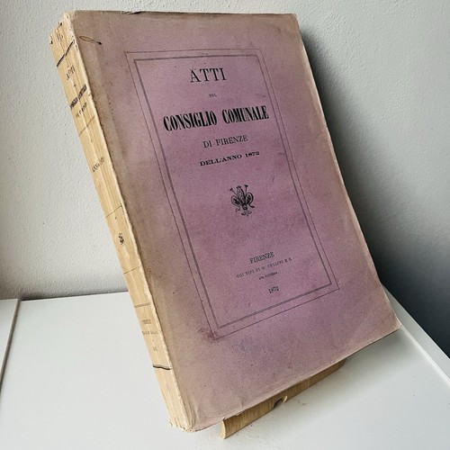1872 comune firenze atti - 1872,