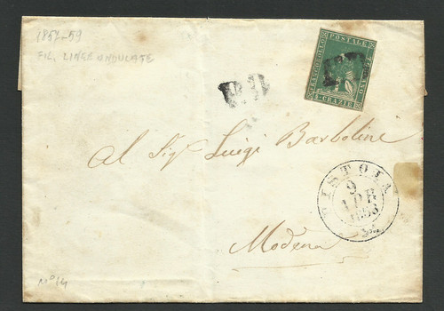 Toscana 1858 crazie n - 1858, n.14