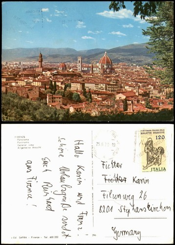 Cartoline firenze - cartoline,