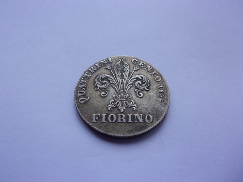 Italia toscana fiorino 1856 - toscana,