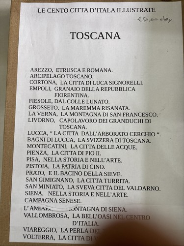Cento citta d italia - citta', d'italia