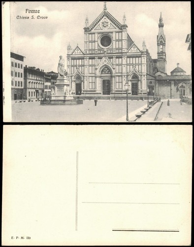 Cartolina firenze chiesa - cartolina, s