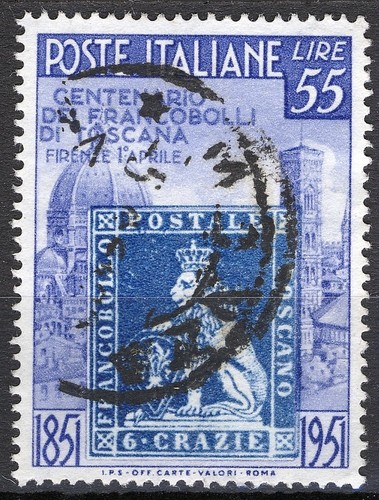 Italia 1951 toscana 100 anni - italia, 1951,