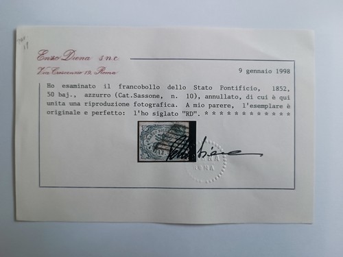 Antichi stati pontificio 1852 - antichi,
