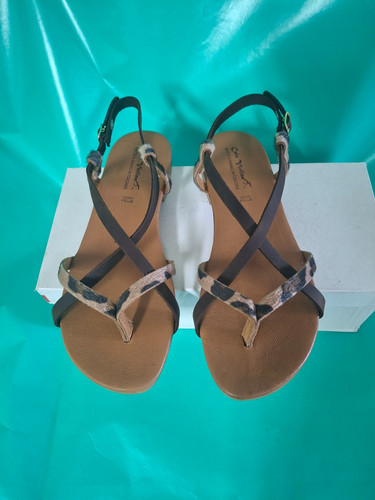 Sandali 100 vera pelle fatti - 100%vera,