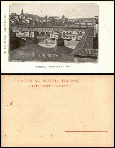 Cartolina firenze - cartolina,