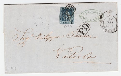 Toscana 1851 crazie - toscana, 1851-52