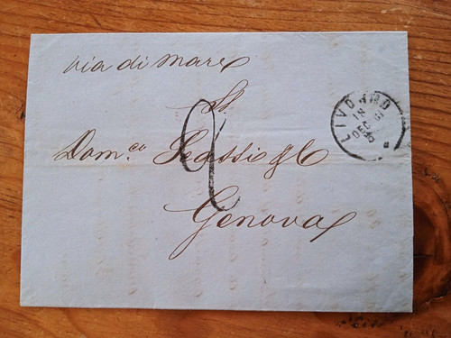 Lettera pieghevole livorno - lettera,
