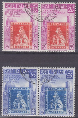 Italia 1951 francobollo day - 1951,