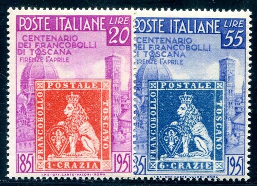 Italia 1951 826 827 - 1951, *