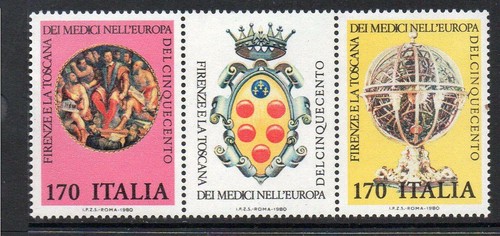 Italia mnh 1980 - 1980, sg1646-1647